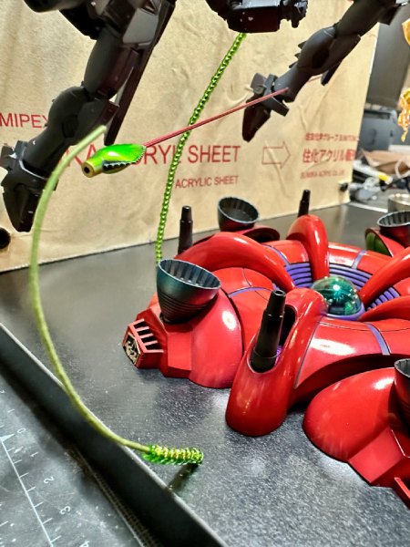 徹底的なディテールアップが施されているラフレシア