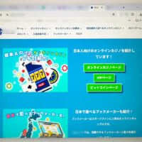 誘導されたランディングページ