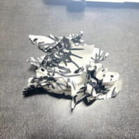 ビリビリに破く