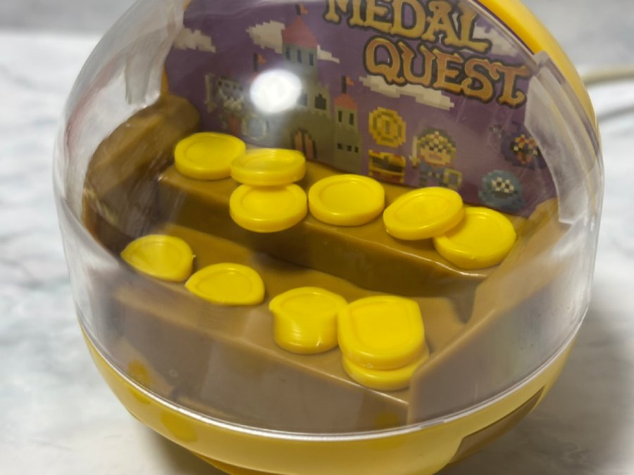 動作自体はスムーズで、メダル詰まりも起きません