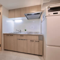 ッチンや洗濯乾燥機を備えた客室