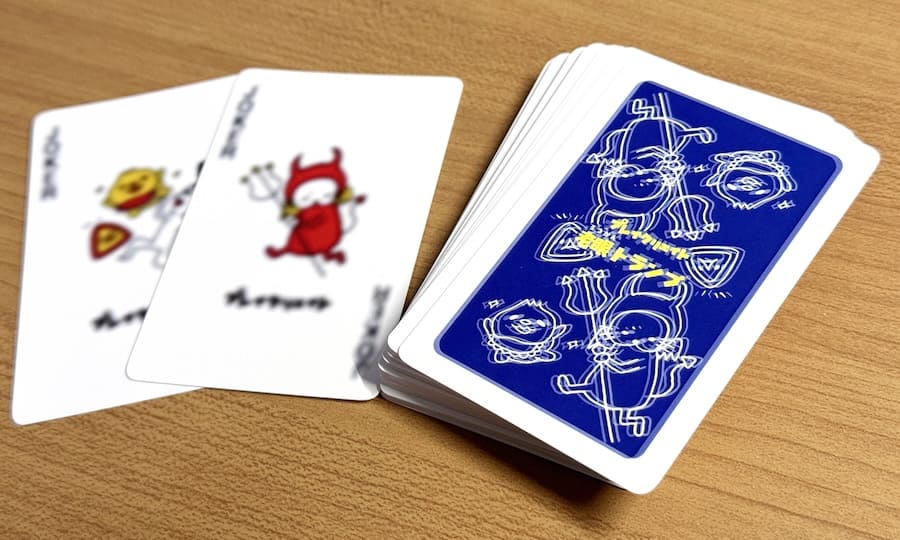 カードの裏側には乱視を再現