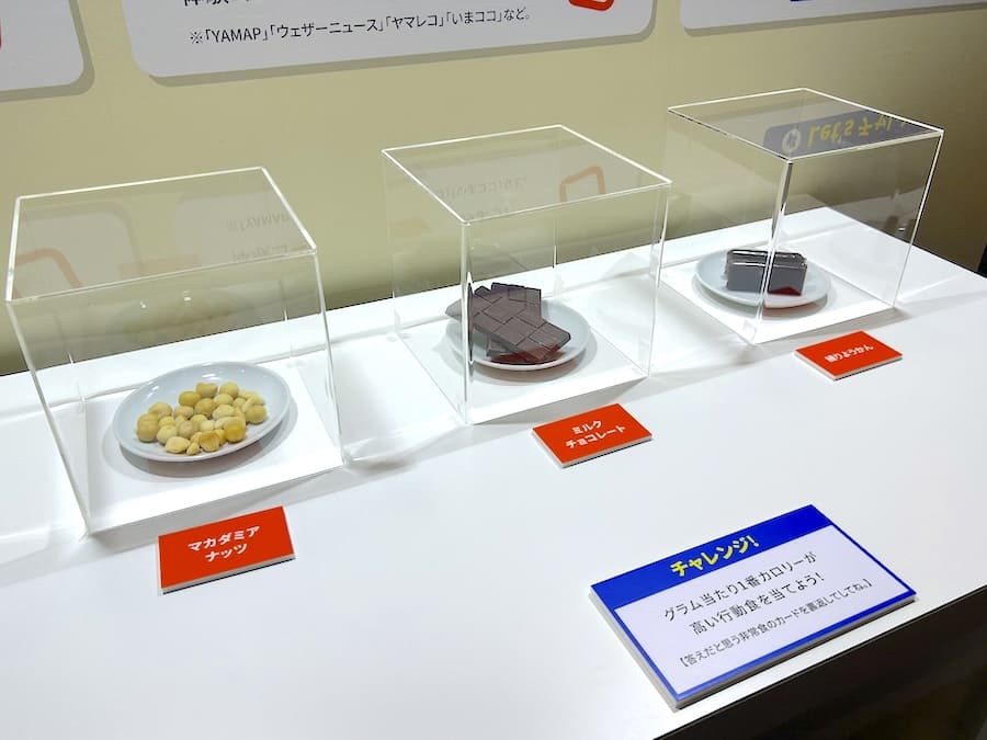 1番カロリーが高い行動食は?
