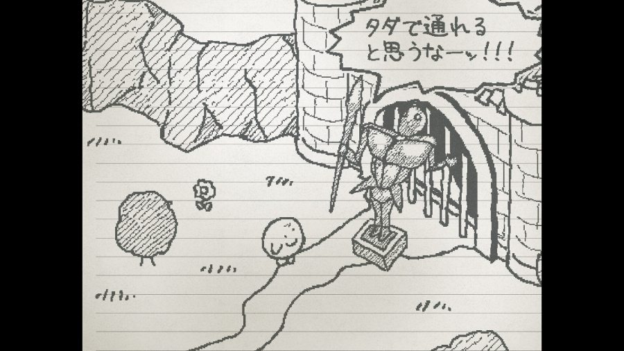 「UGOMEKU NOTE」ゲーム画面