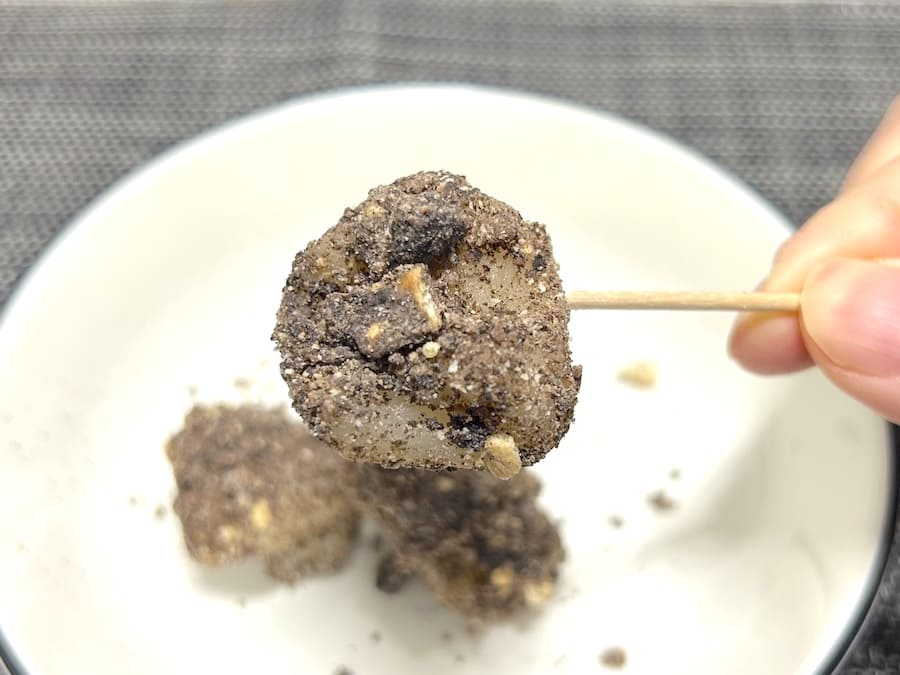 ザクザクとモチモチのコントラストが楽しい