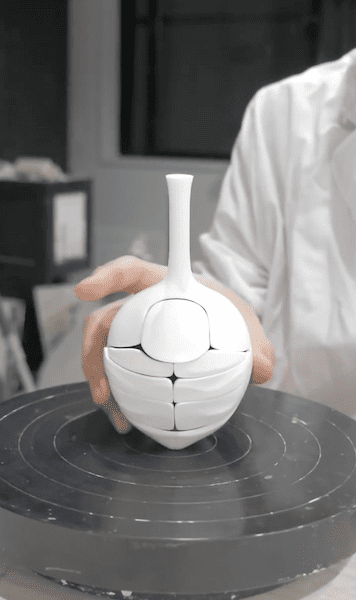 一輪挿しに変形完了