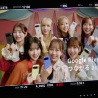 仲良しすぎる撮影現場