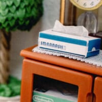 ティッシュケースには「SMAAAASH！！」の文字が