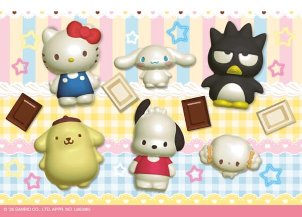 明治のバレンタイン企画が始動 「サンリオ」チョコ型&「セーラームーン」描き下ろしパッケージ登場