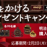 「時をかけるミルクチョコレートプレゼントキャンペーン」