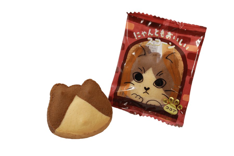 「にゃんともおいしいスコーン はちわれココア」