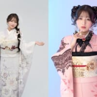 ファッションアイコンとしても注目される希空さんが、全く異なる4つの振袖スタイル（LOOK）を披露