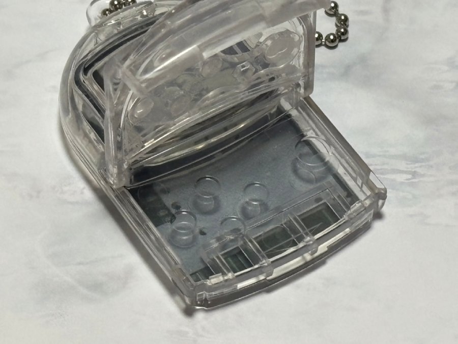 透け感がばっちり再現されています