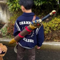 大喜びしたという甥っ子さん