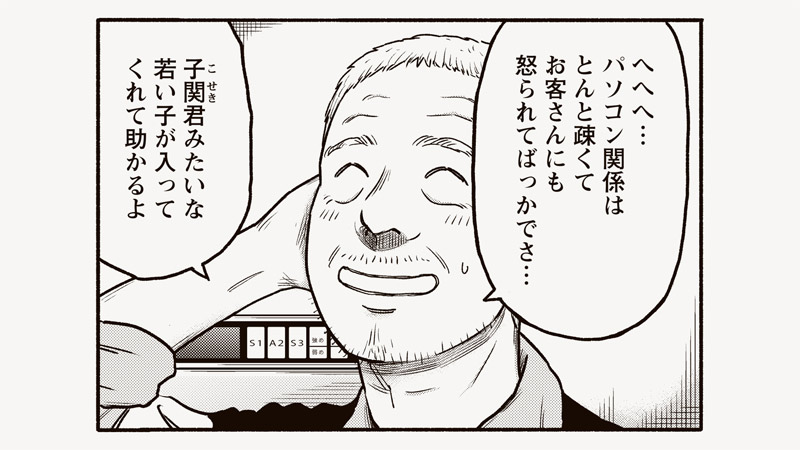 「島さんと子関くん」