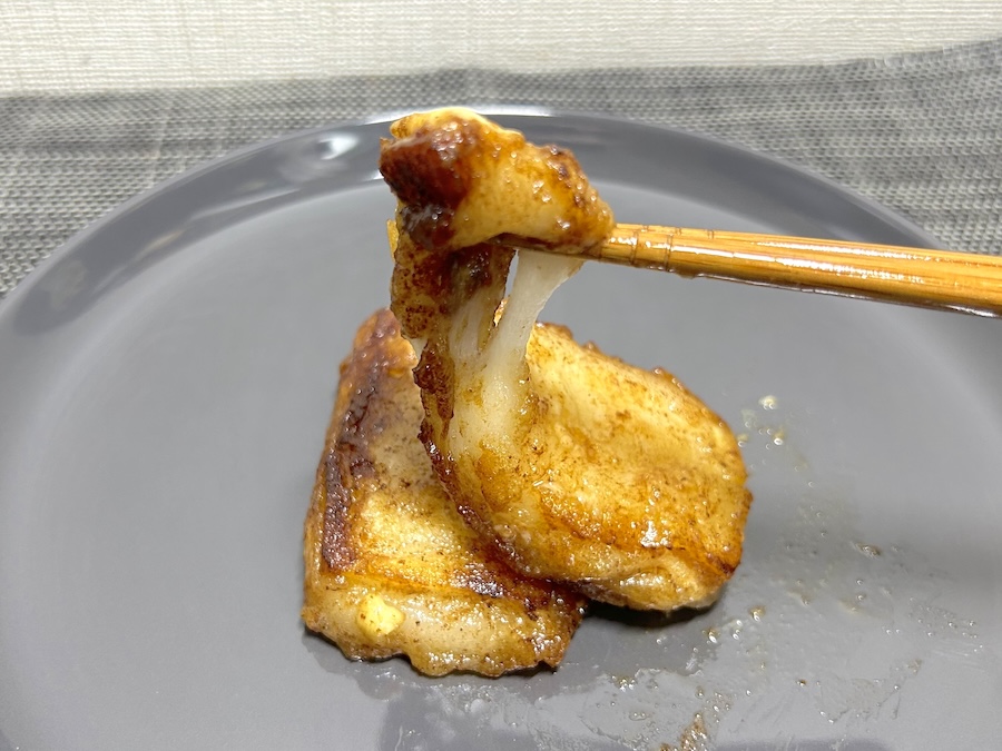 カリッとした食感が、醤油の香ばしさとマッチ