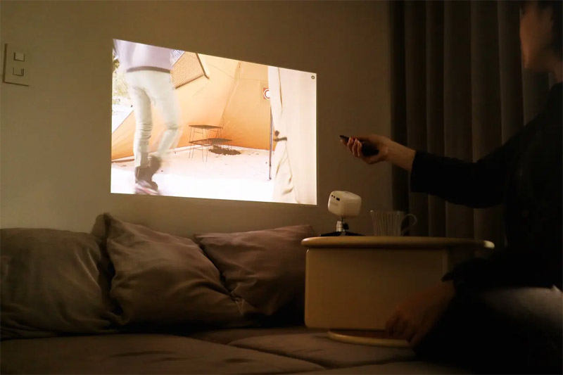 超小型モバイルプロジェクター「CINEMAGE nano(シネマージュ ナノ)」