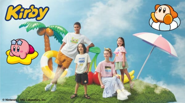 GU×星のカービィ、新作コレクション発売 テーマは「プププリゾート」