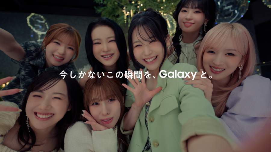TVCM「今しかないこの瞬間を、Galaxyと。」篇