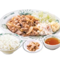 定番の食事メニュー「生姜焼き」もリニューアル