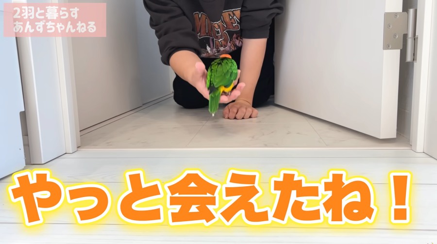 パパさんと感動の再会