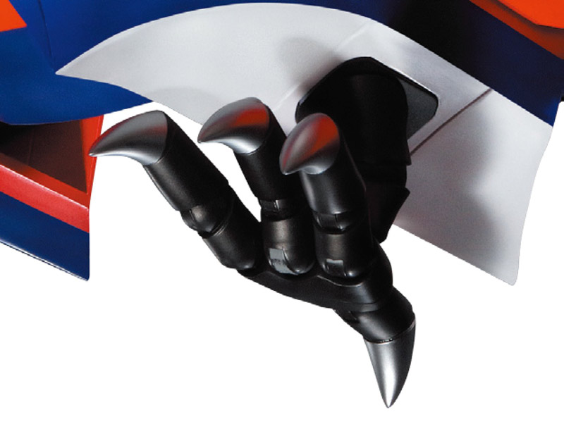 ゴッド・バードの爪も動く