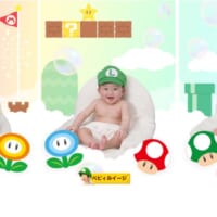 赤ちゃんがベビィマリオに スタジオアリスの「スーパーマリオ撮影」に新衣装登場