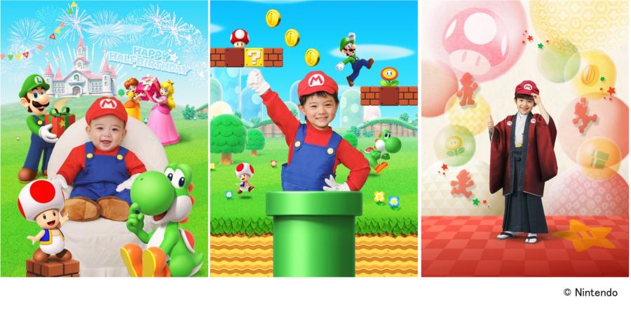 スーパーマリオ撮影