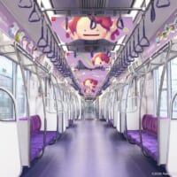 「電車を丸ごと貸し切った広告展開」
