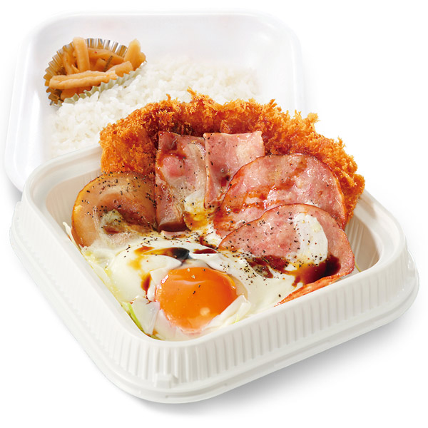 「ウルトラエッグカツ弁当」は税込1069円(券売機店舗は税込1090円)