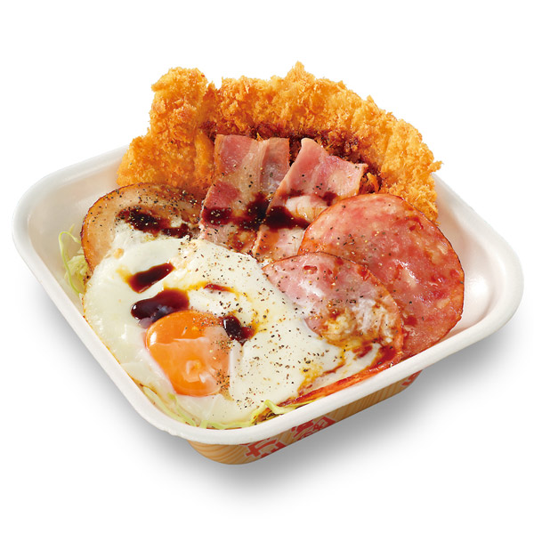 「ウルトラエッグカツ丼弁当」は税込961円(券売機店舗は税込980円)