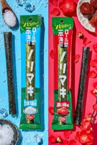 ロール状の海苔を“お菓子”として食べる!新感覚菓子「ノリマキ」が3月16日に発売