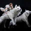 もののけ姫「ヤックル」や「山犬」まで再現 超絶クオリティのコス衣装