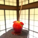 「味が想像できる作品」　本物そっくりすぎる「りんご飴ハロ」にびっくり