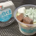 チョコミン党に朗報！セブンイレブンの「チョコミント味白くま」食べてみた